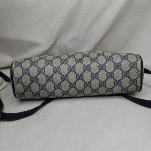 Authentic Vintage Gucci GG Monogram Supreme Sherry Web Ophidia Camera Shoulder - Picture 6 of 10
